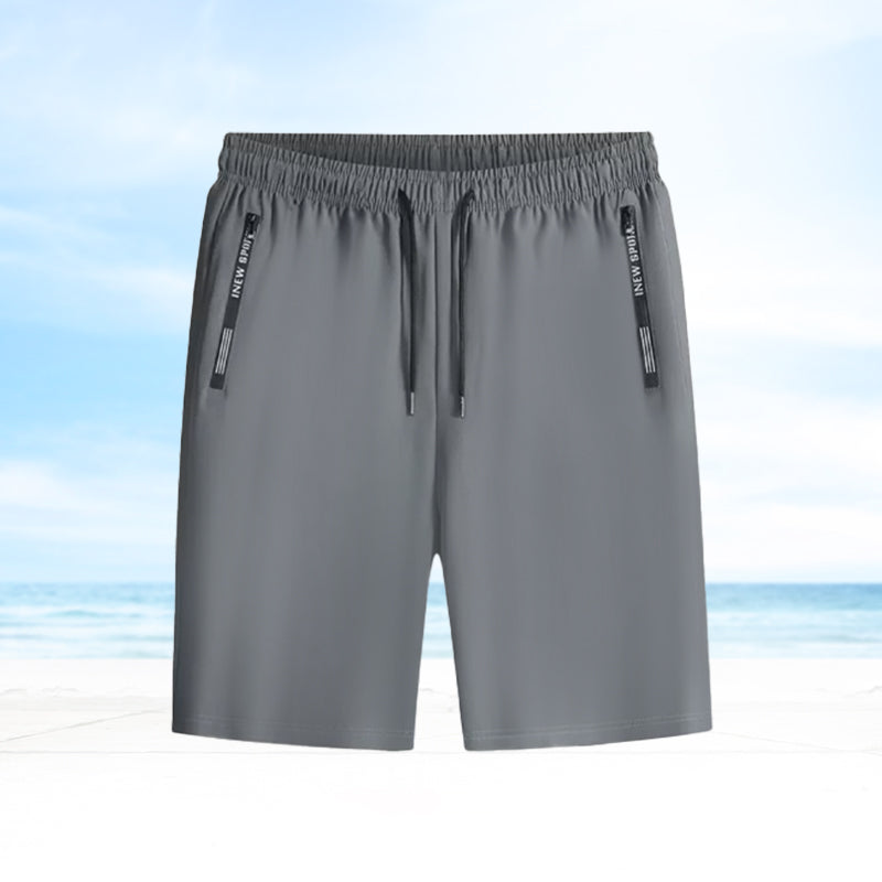 Unisex Ice Silk Quick Dry Stretch Shorts
