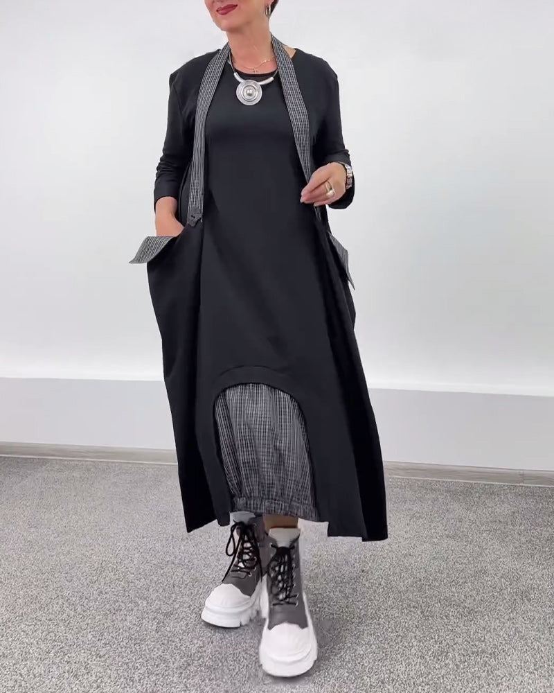 Casual Fashion Loose Halter Neck Dress