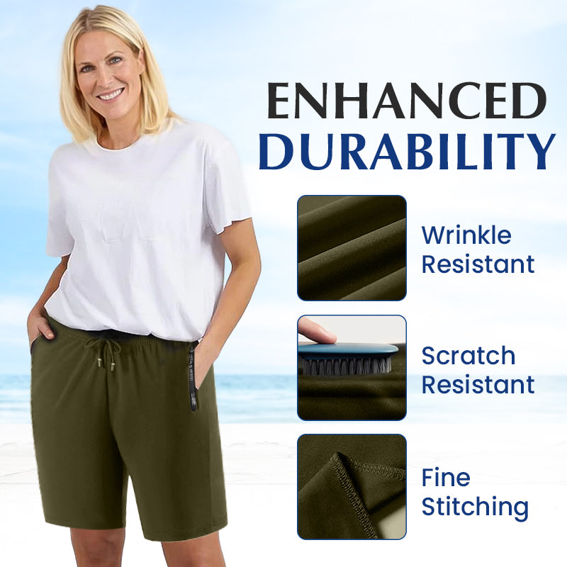 Unisex Ice Silk Quick Dry Stretch Shorts