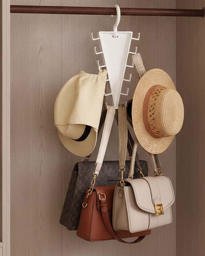 Rotating V-Shaped Accessory Hanger