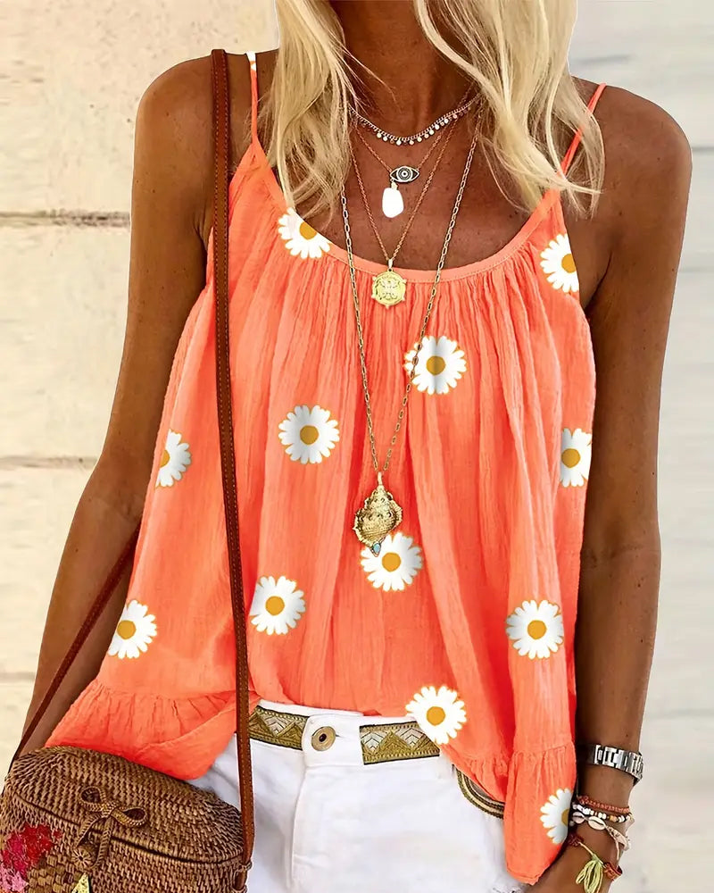 Camisole Printed Cami Top