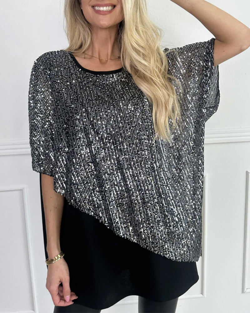 Batwing Sleeve Fashion Blouses