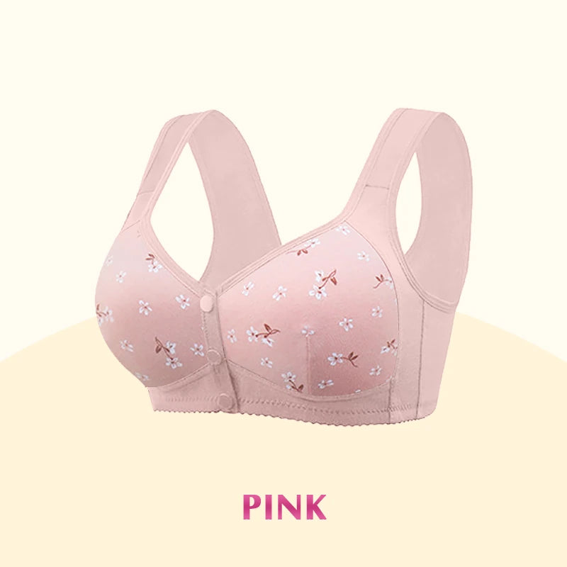 Comfortable & Convenient Front Button Bra