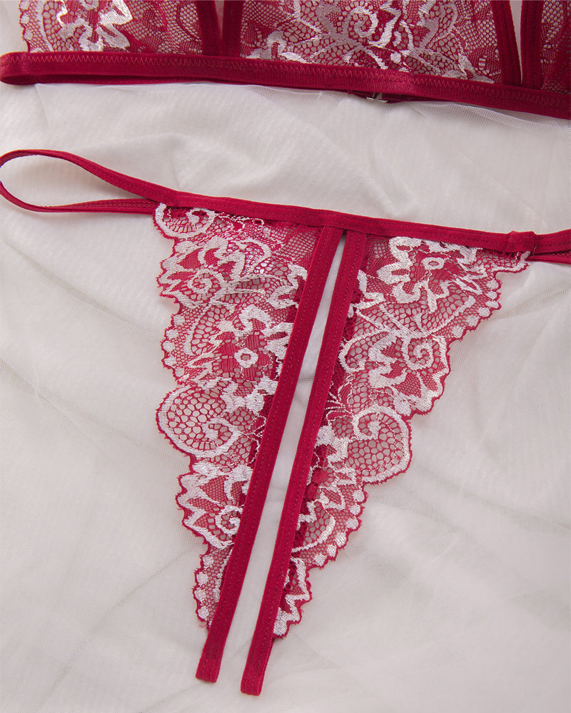 Lace See-Through Sexy Lingerie