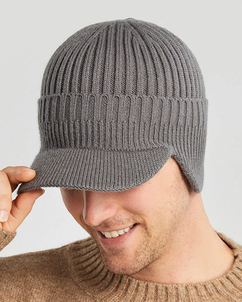 Outdoor Riding Elastic Warm Ear Protection Knitted Hat