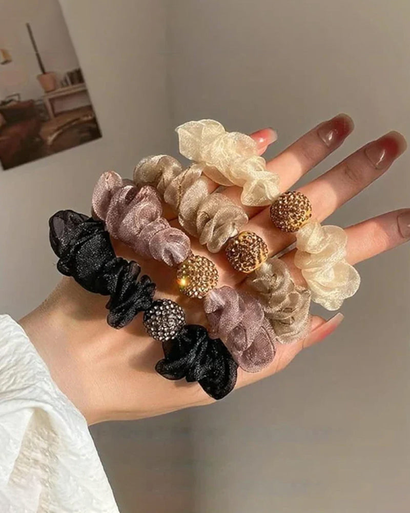 Elegant Rhinestone Mesh Hairbands💎🎀