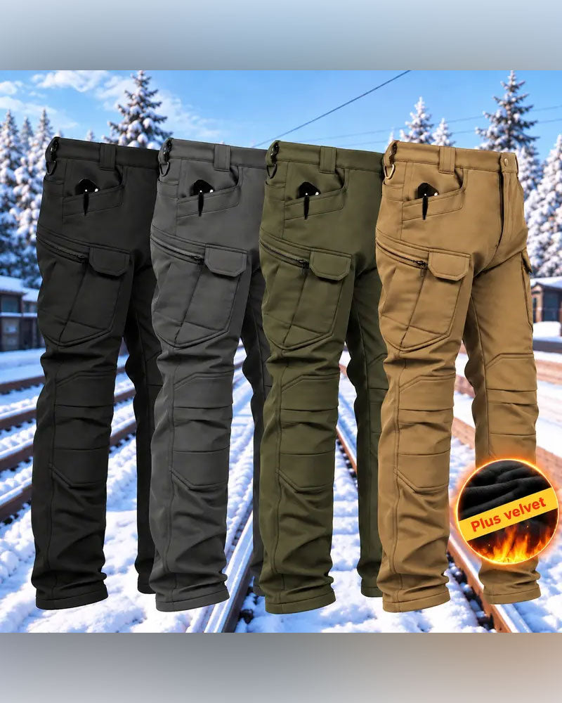 Outdoor Solid Cargo Pants