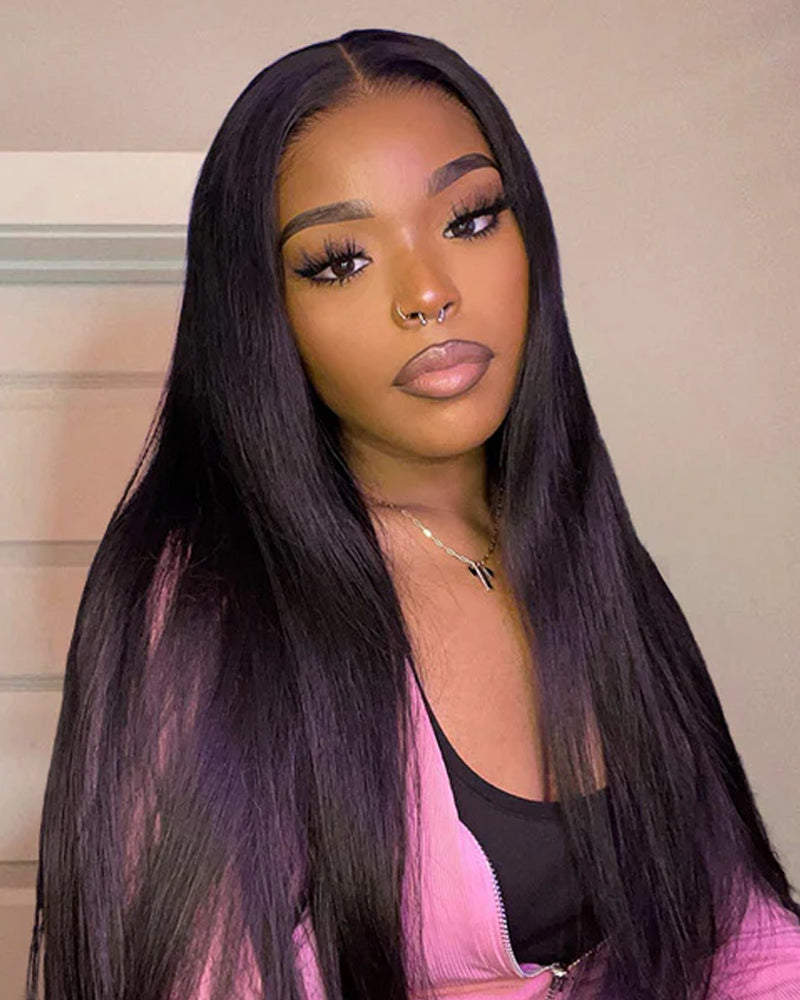 Silky Straight Easy Wear Go Glueless Wigs Pre