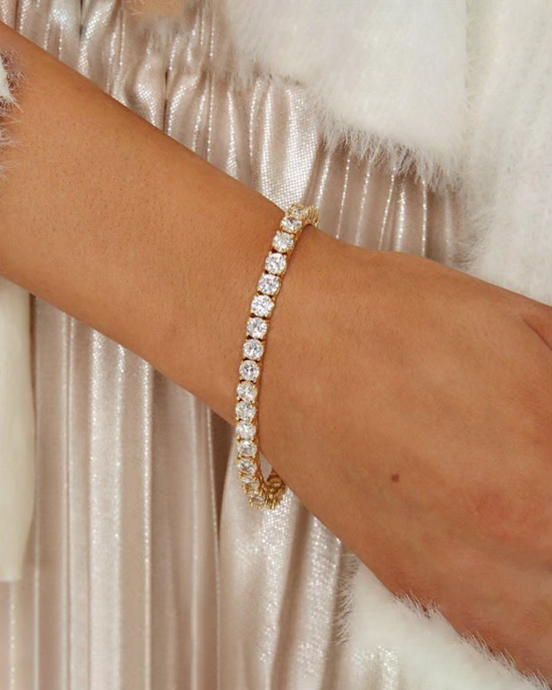 Sparkling Moissanite Bracelet