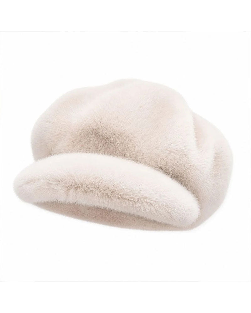 Faux Fur Cloud Hat