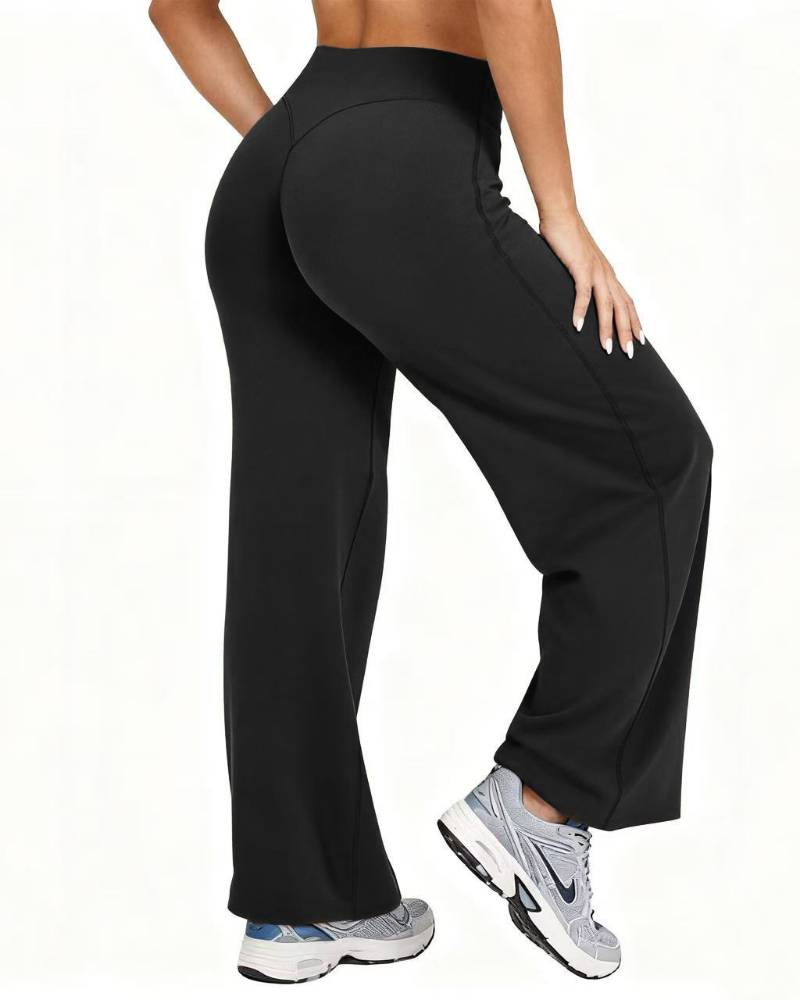 Casual Yoga Wide-Leg Pants