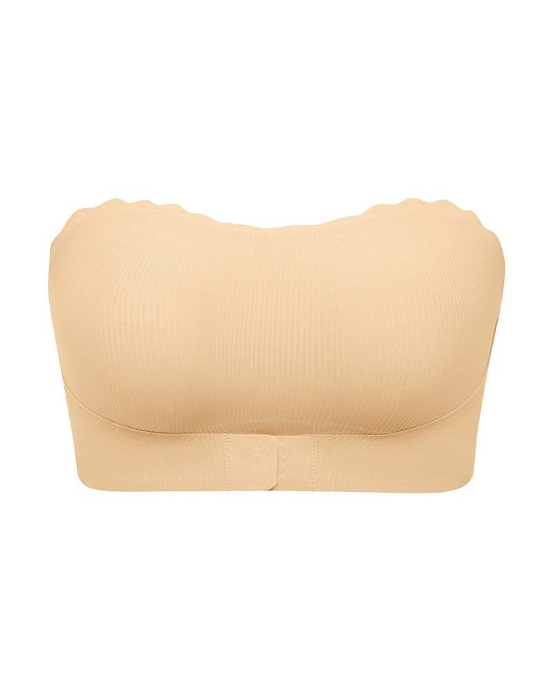 Women's Wave-Edge Strapless Lingerie