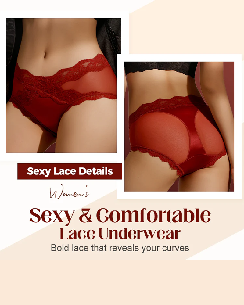 ๐Sexy And Comfortable Lace Underwear For Women