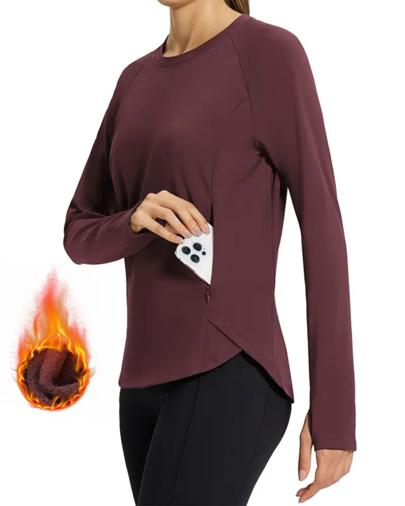 Long Sleeve Fleece Lined Shirts