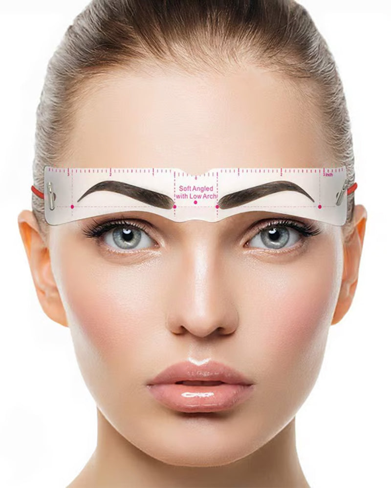 Reusable Eyebrow Stencil Shaper Kit