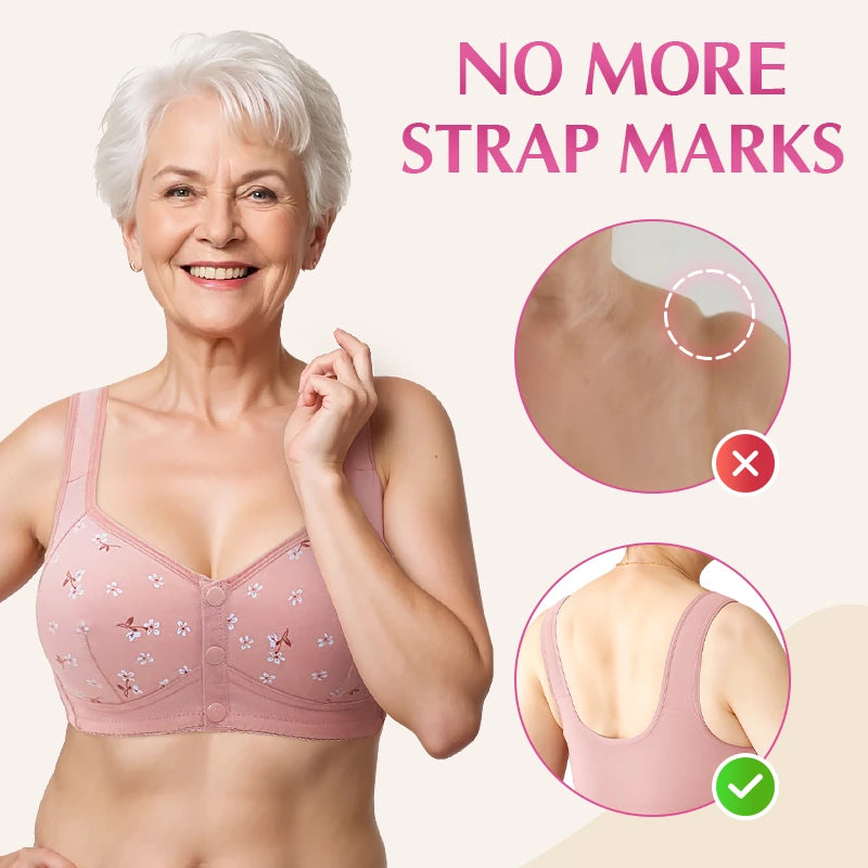 Comfortable & Convenient Front Button Bra