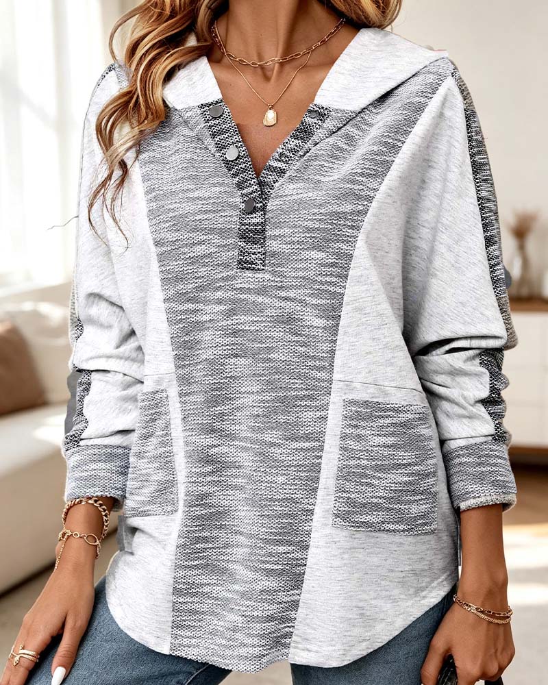 Long Sleeve Casual Hoodie