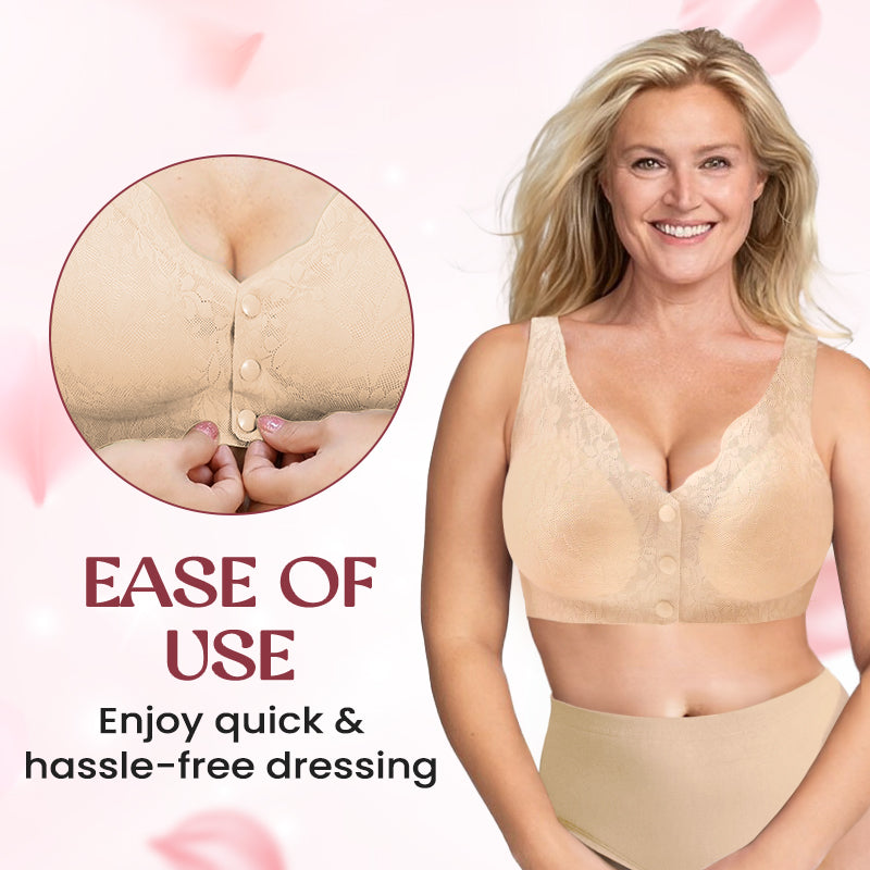 Zero Feel Full Coverage Front Closure Lace Bra