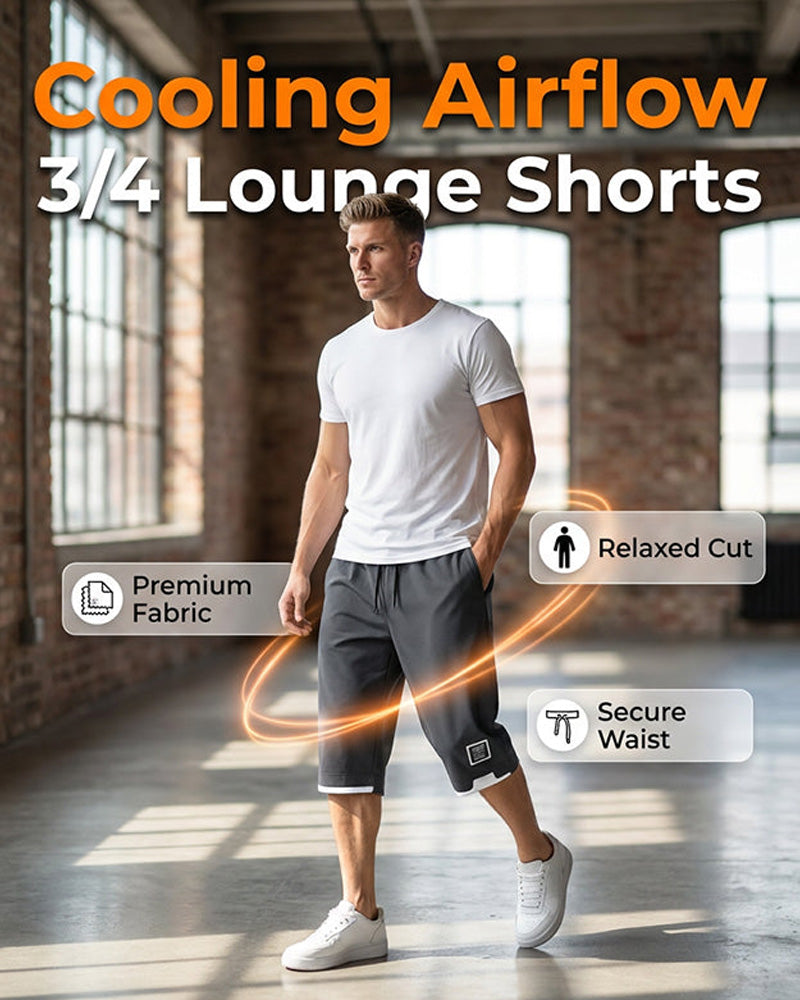 Sport Casual Cropped Pants