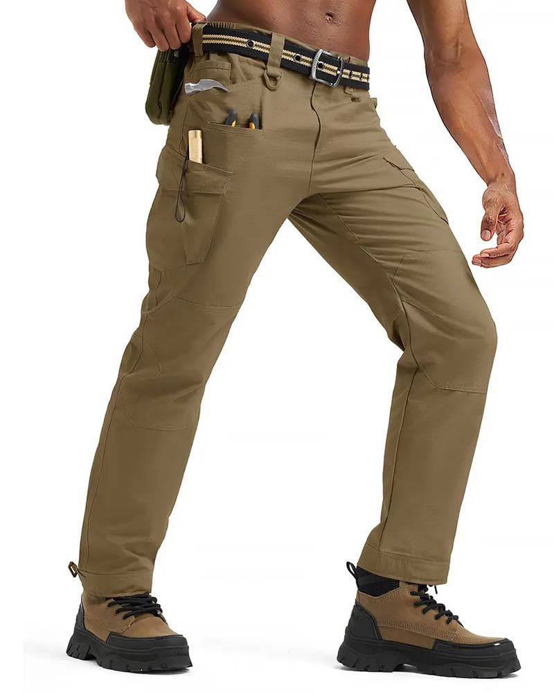 Pocket Straight Cargo Pants
