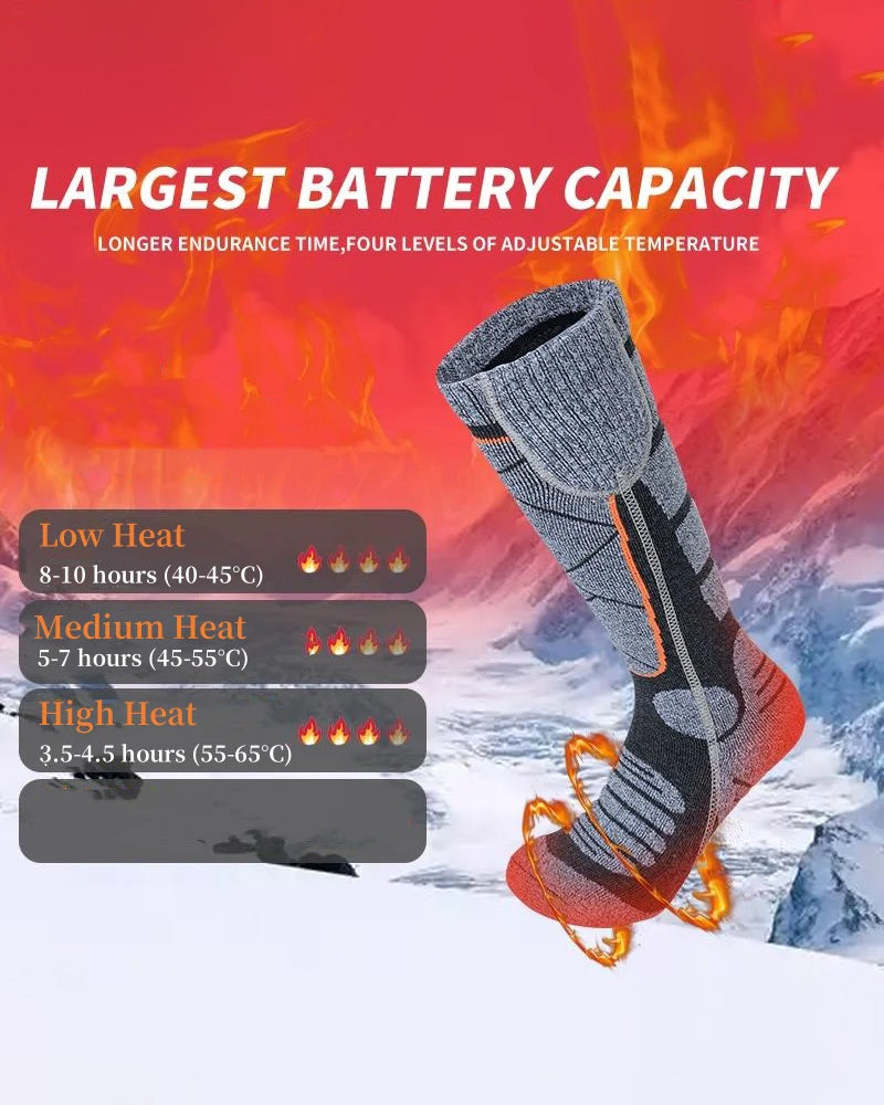 Universal Washable Battery-Heated Socks