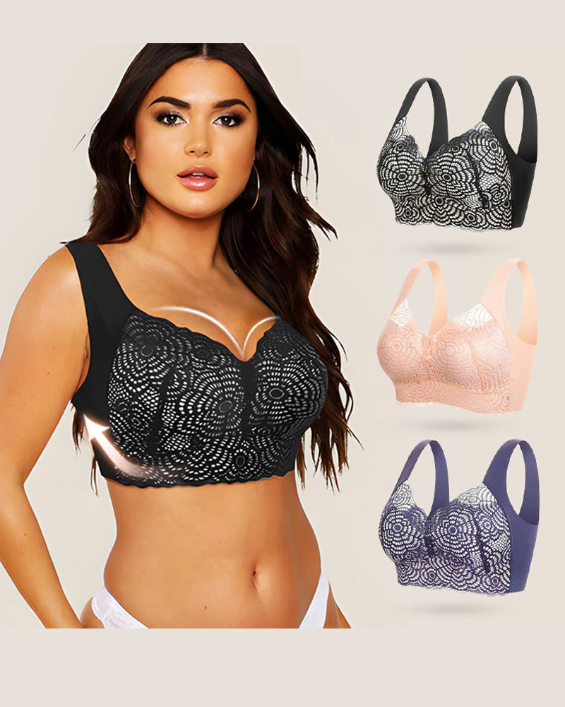 ๐คฉLAST DAY OF SALE ๐ฅUltimate Lifting & Support Lace Plus Size Bra