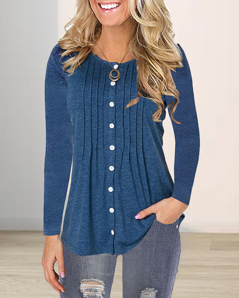 Daily Top with Long Sleeves
