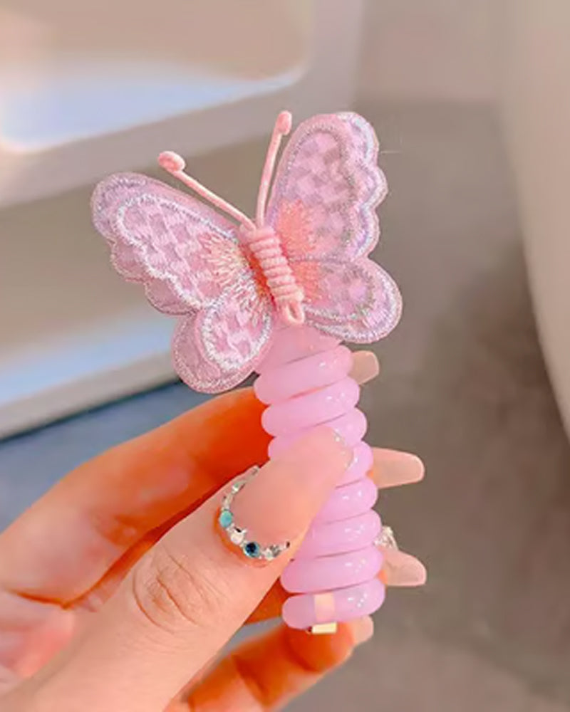 Butterfly Telephone Wire Hair Bands