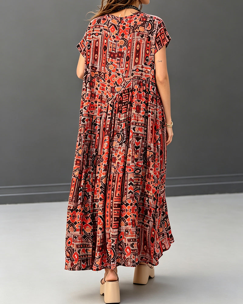 Casual Short Sleeve Dress