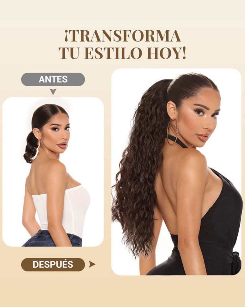 Long Voluminous And Curly Hair Extension