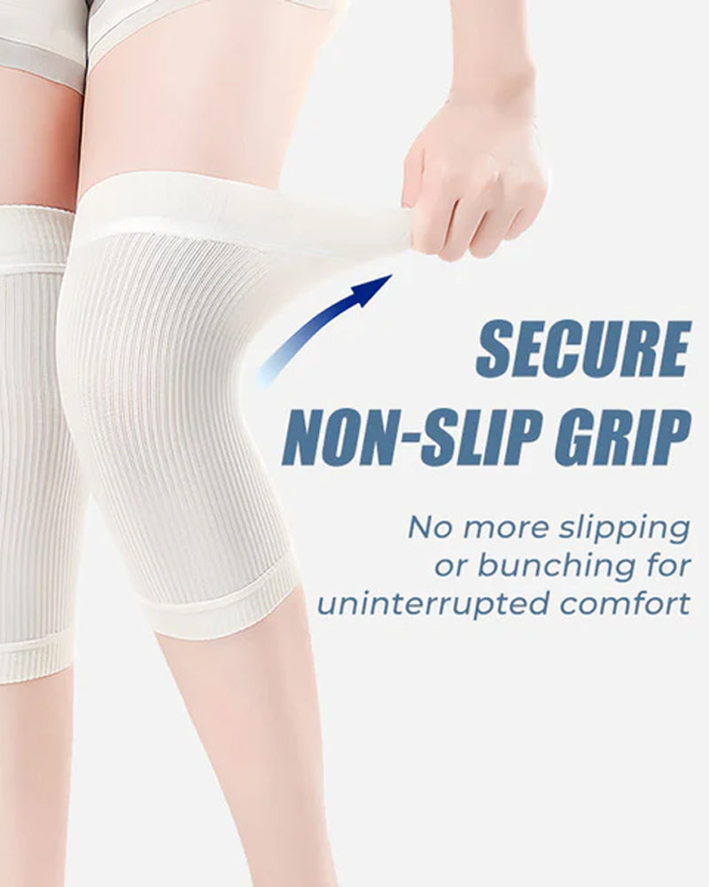 Anti-Slip Synthetic Silk Knee Pads