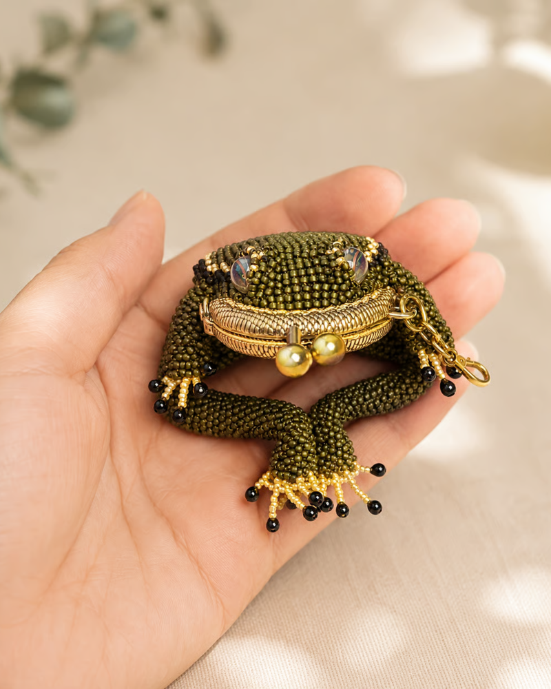 Charming Frog Coin Purse