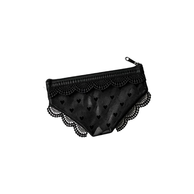 Heart-Shaped Triangular Bag