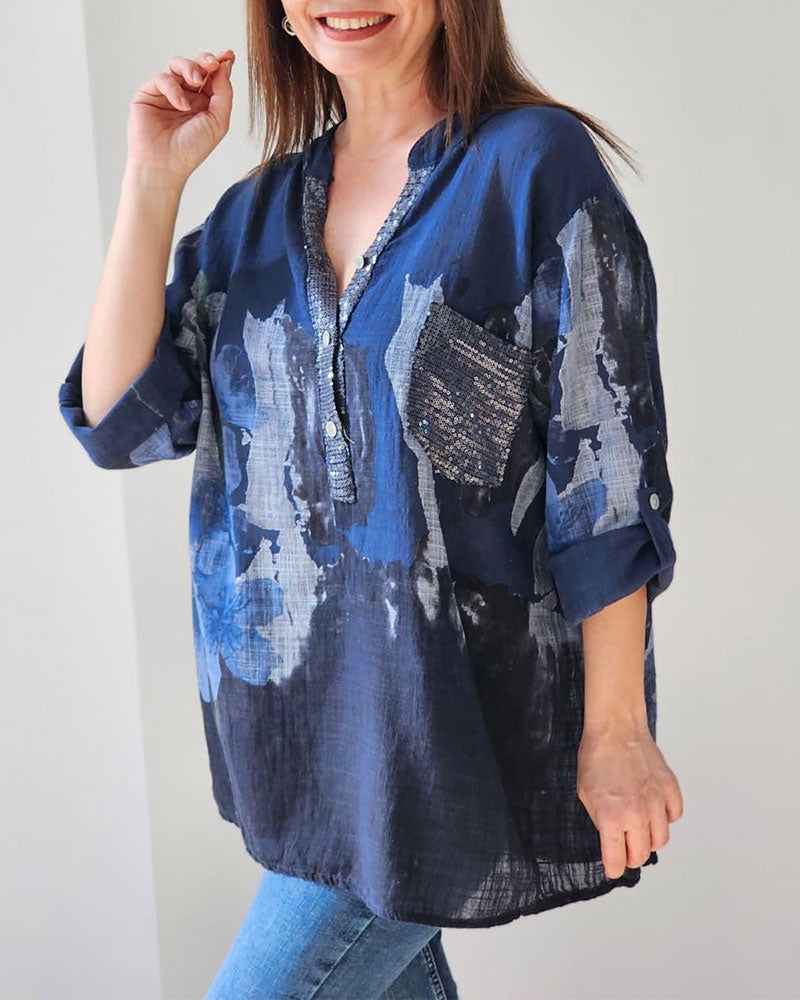 Fashion Ink Floral Shirt