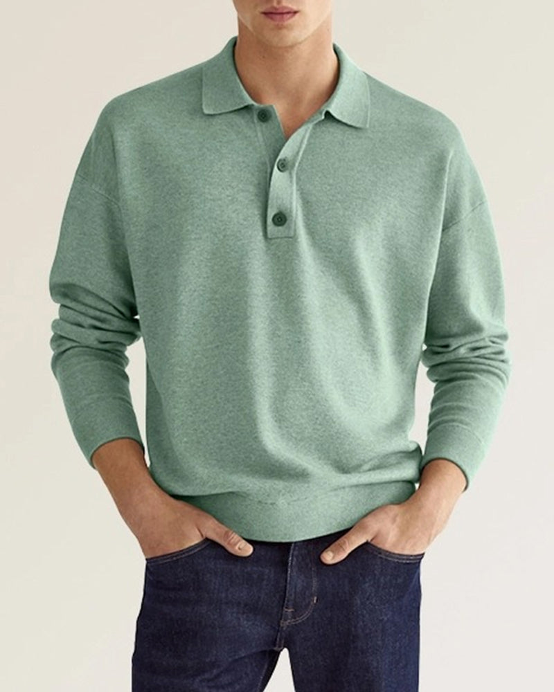 Long sleeve button down men's shirt