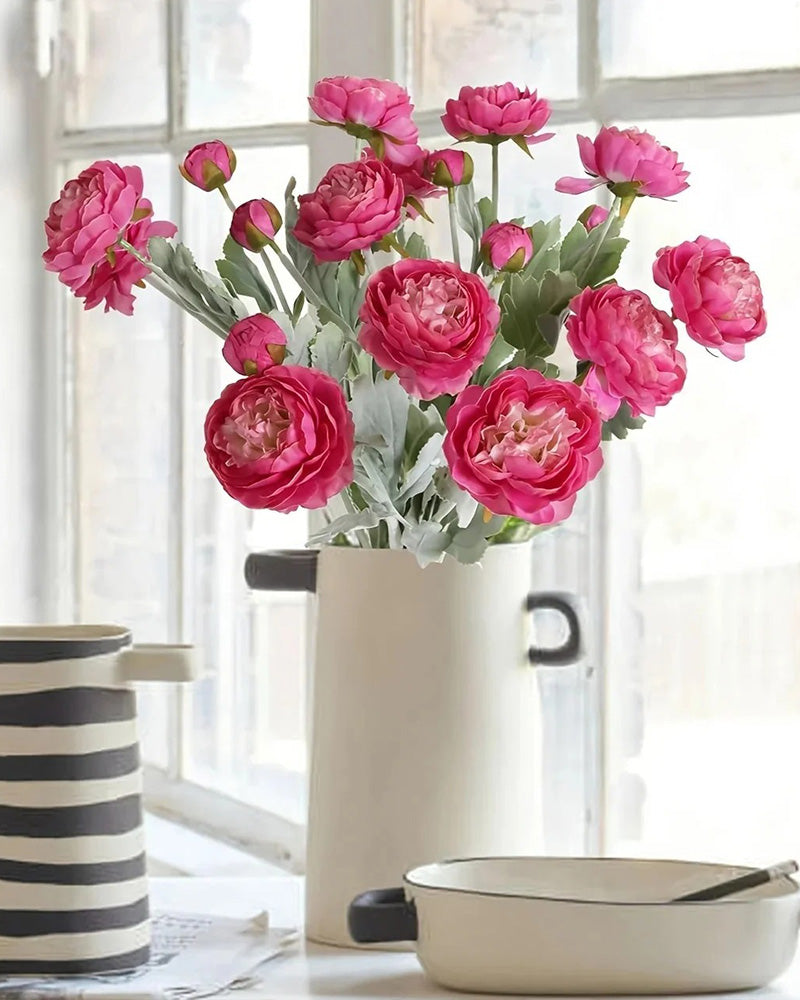 Artificial Peony Flower - UV resistant, Waterproof, Windproof