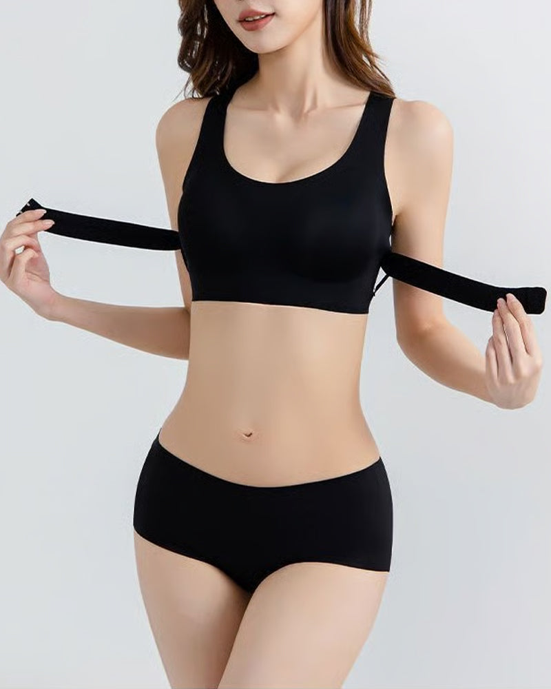 ✨ Seamless breathable shaping corrective support bra