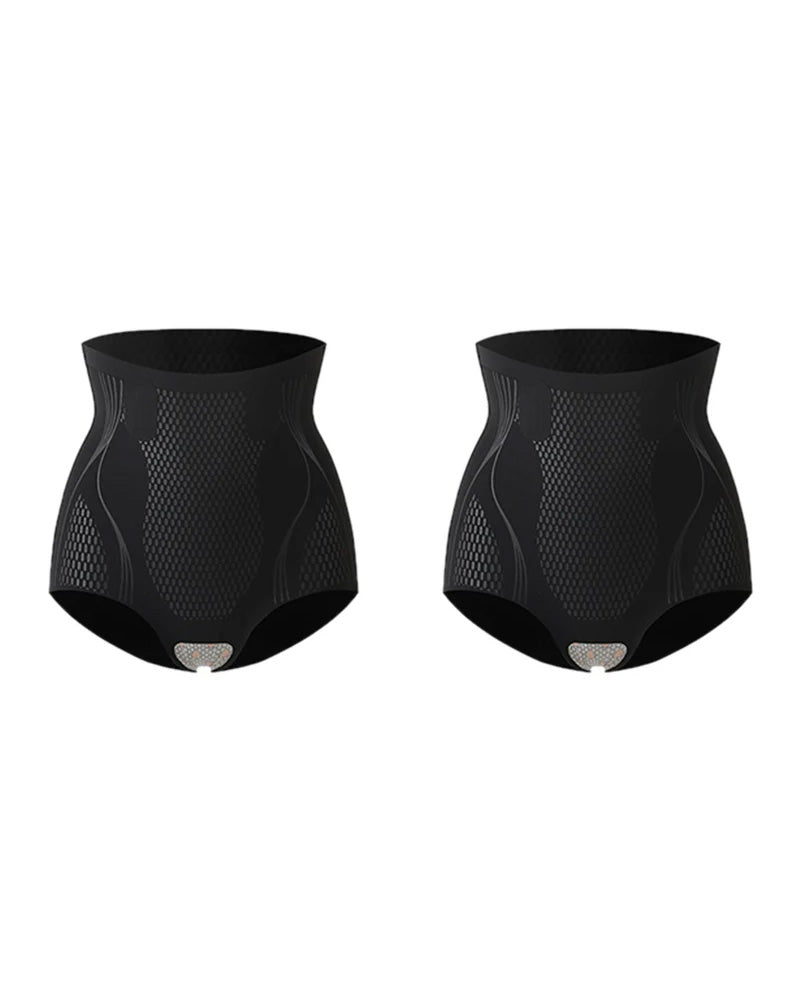 Fat Burning Lce Silk Lonic Fiber Shaping Shorts