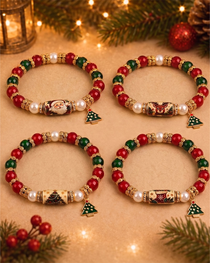 💥 Last Day 49% OFF – 🎄 Christmas Magic Collection Bracelet — Limited Edition