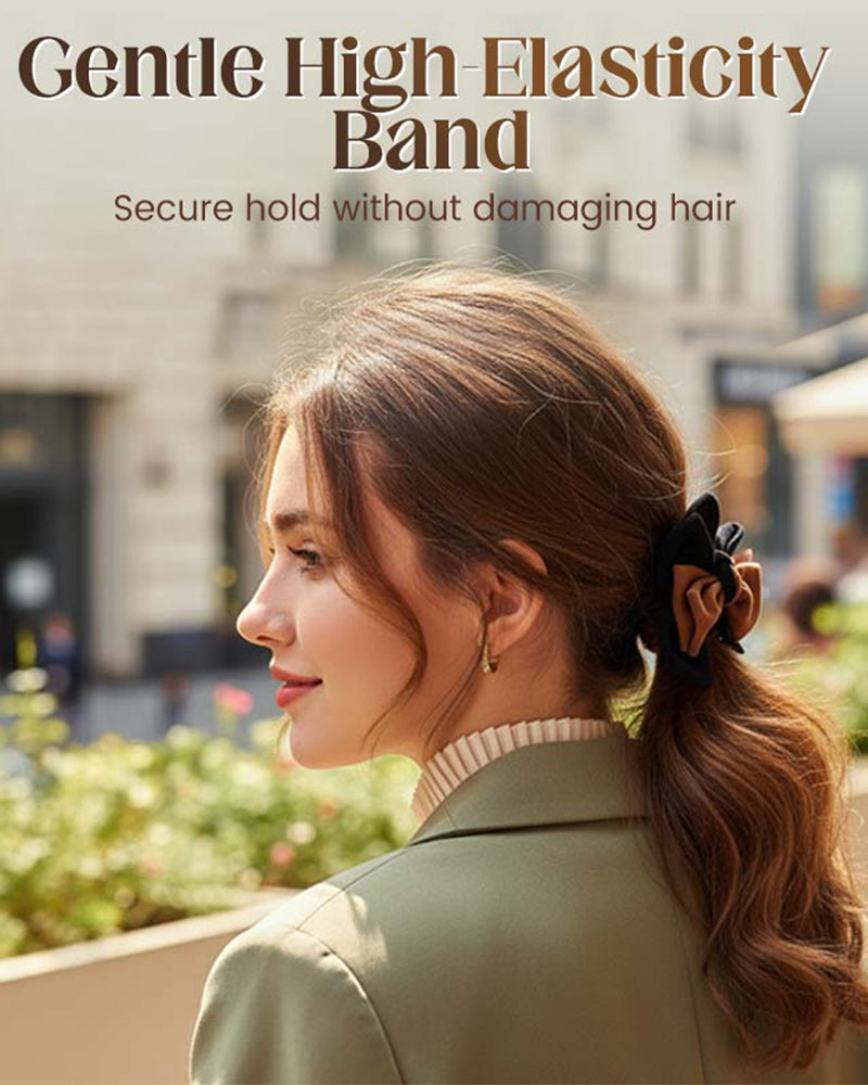 Elegant Elastic Bow Hair Tie