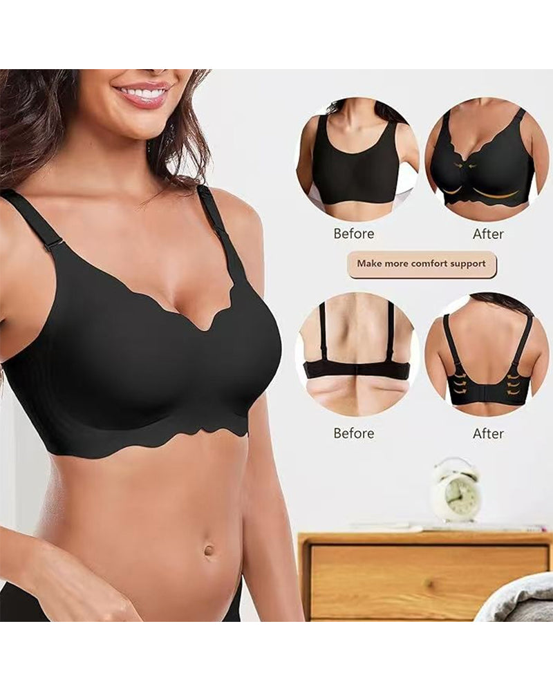 Plus Size Wave Comfort Bra