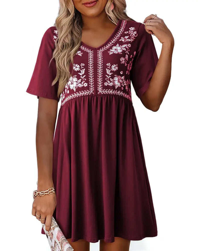 Vintage Artistic Loose Dresses