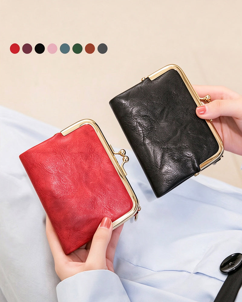 Mini Fashion Ladies Square Short Wallet