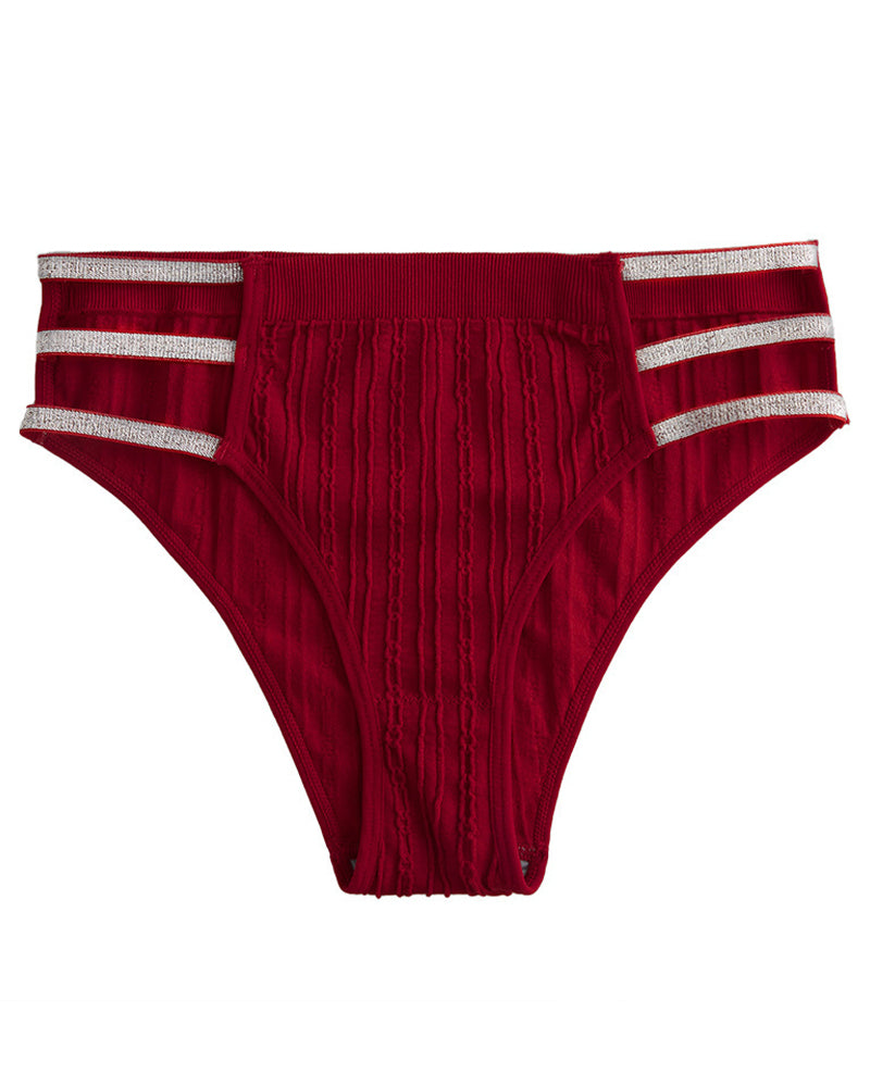 Mature Elegant High-Waist Cut Panties