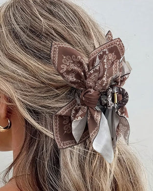 Fashion Paisley Hair Clip