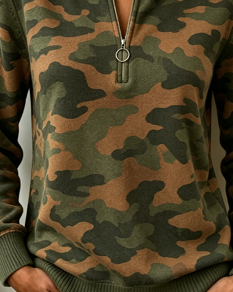 Long Sleeve Crew Neck Sweatshirt