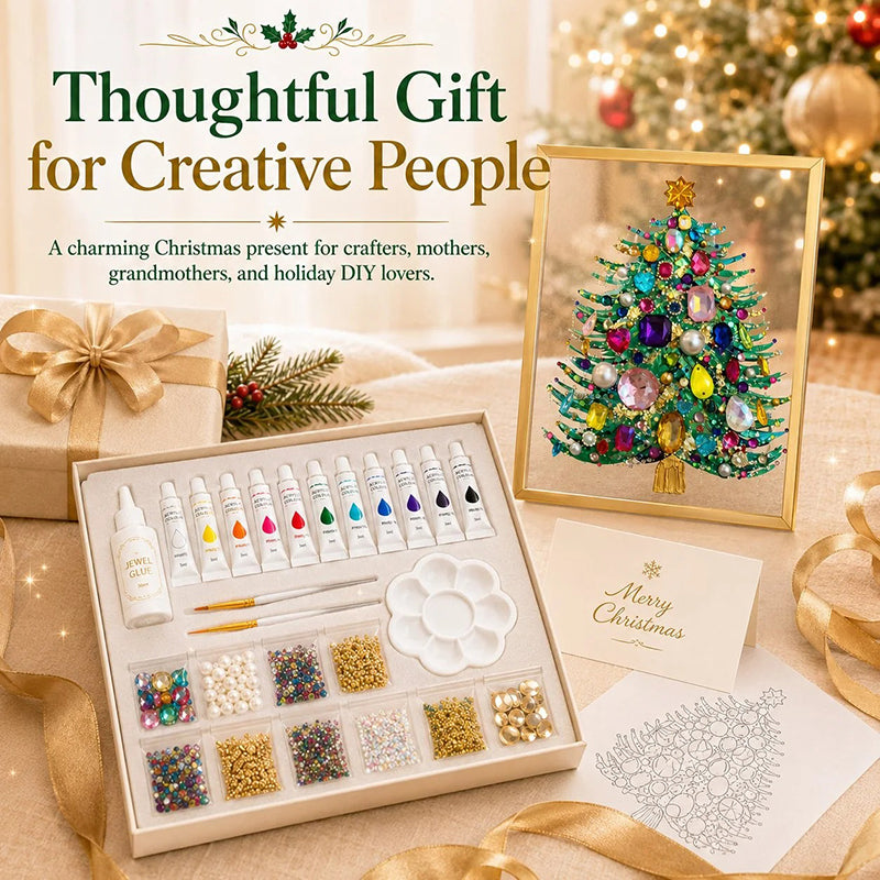 DIY Jewelry Christmas Tree Set