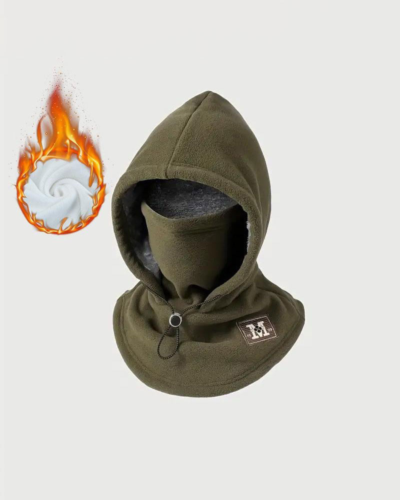 Fleece Double Layer Integrated Hat