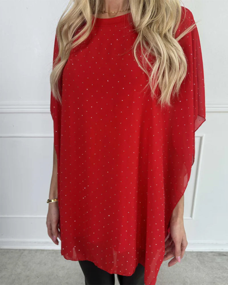 Batwing Sleeve Fashion Shirt