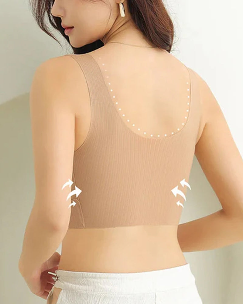 Seamless Wide Straps High Elasticity Lingerie